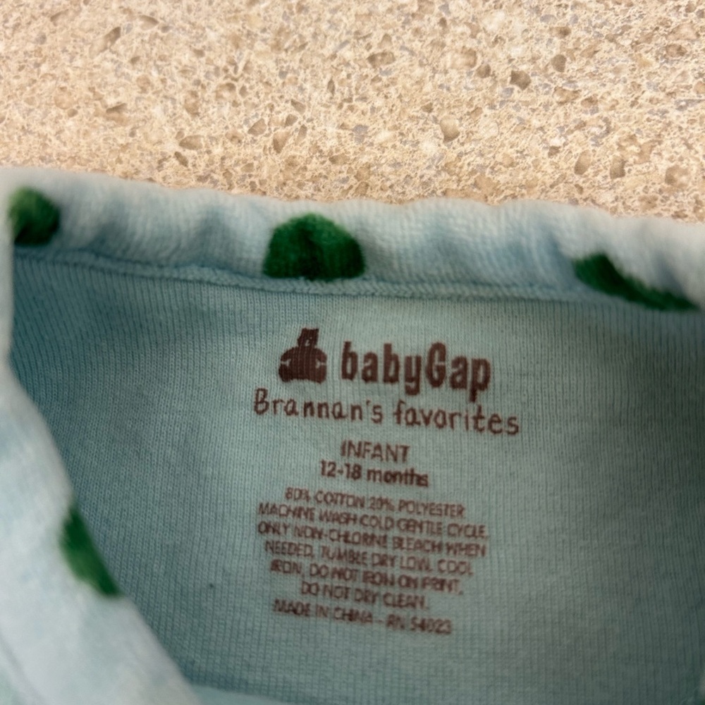 Baby GAP 2007 Velour Velvet Polka‎ Dot Brannan’s Favorites Dress - Picture 4 of 5